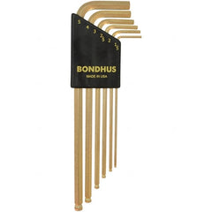 Bondhus - Hex Key Sets Tool Type: Hex Handle Type: L-Key Long Arm - Caliber Tooling