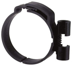 ZSI - 3/8" Rod, 1-1/8" Tube Diam, Cushion Clamp - Black, 150 Lb Capacity, Polyamide - Caliber Tooling