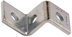 Cooper B-Line - Zinc Plated Carbon Steel Z Strut Fitting - 1/2" Bolt, 3 Holes, Used with Cooper B Line Channel & Strut (All Sizes Except B62 & B72) - Caliber Tooling