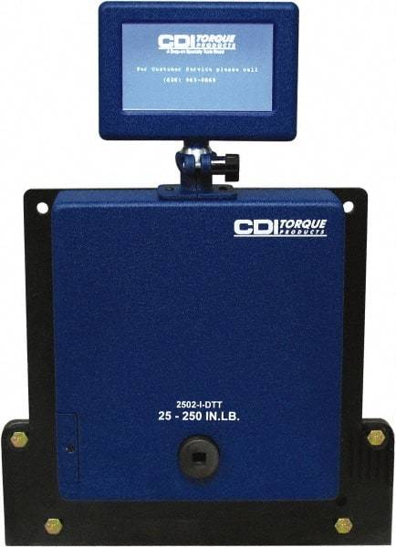 CDI - 20 to 800 In/oz Electronic Torque Tester - 1/4" Drive, ±1% Accuracy - Caliber Tooling