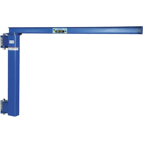 Vestil - 300 Lb Load Capacity, Steel Jib Crane - 8' Span - Caliber Tooling