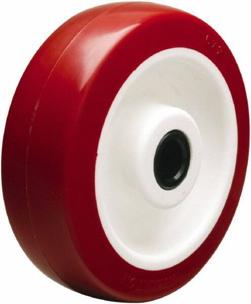 Hamilton - 6 Inch Diameter x 2 Inch Wide, Polyurethane on Polypropylene Caster Wheel - 800 Lb. Capacity, 2-3/16 Inch Hub Length, 3/4 Inch Axle Diameter, Delrin Bearing - Caliber Tooling