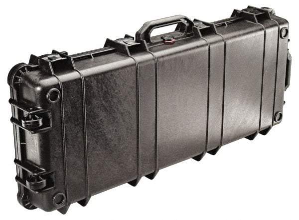 Pelican Products, Inc. - 16" Wide x 16" Deep x 6-1/8" High, Long Gun Case - Black, Plastic - Caliber Tooling