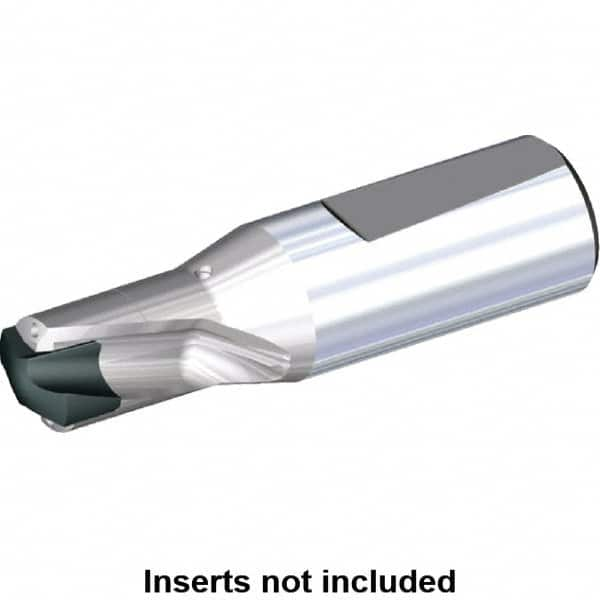 Kennametal - 18.01 to 20mm Diam, 1xD, 20mm Max Depth, 63/64" Shank Diam, 38mm Flute, 99mm OAL, Replaceable Tip Drill - KSEM1801 Insert, 2 Seat Size, Series KSEM - Caliber Tooling