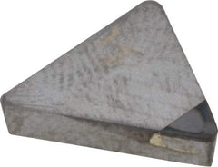 Made in USA - TPG322 Polycrystalline Diamond (PCD) Turning Insert - Uncoated, 60° Triangle, 3/8" Inscr Circle, 1/8" Thick, 1/32" Corner Radius - Caliber Tooling