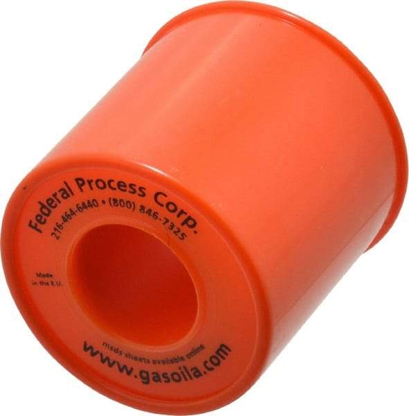 Federal Process - 2" Wide x 260" Long General Purpose Pipe Repair Tape - 3 mil Thick, -450 to 550°F, White - Caliber Tooling