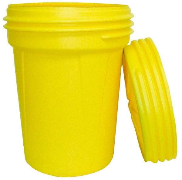 Eagle - 30 Gallon Closure Capacity, Screw On Closure, Yellow Lab Pack - 5 Gallon Container, Polyethylene, 396 Lb. Capacity, UN 1H2/X120/S; UN 1H2/Y180/S Listing - Caliber Tooling