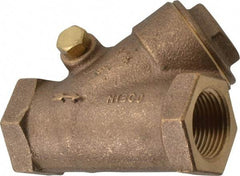 NIBCO - 3/4" Bronze Check Valve - Y-Pattern, FNPT x FNPT, 400 WOG - Caliber Tooling