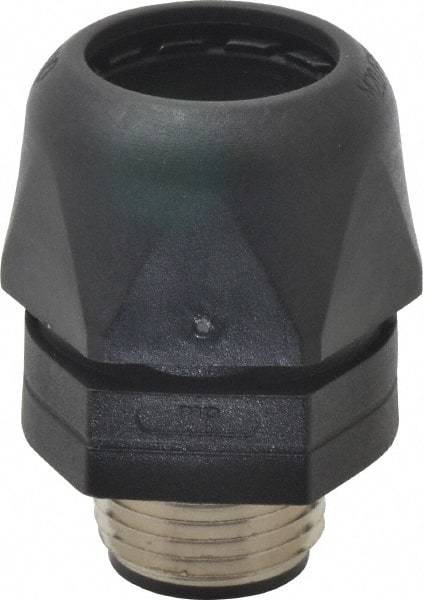 Murrplastik - 1/2" Trade, Nylon Compression Straight Liquidtight Conduit Connector - Noninsulated - Caliber Tooling