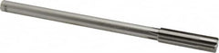 Made in USA - 0.535" Carbide-Tipped 6 Flute Chucking Reamer - Straight Flute, 7/16" Straight Shank, 2" Flute Length, 8" OAL - Caliber Tooling