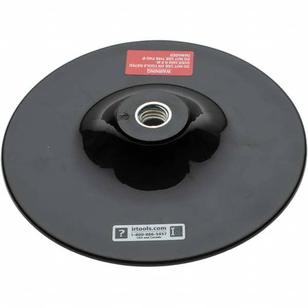 Ingersoll-Rand - Disc Backing Pads Backing Pad Type: Replacement Pad Pad Diameter (Inch): 7 - Caliber Tooling