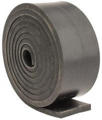 Made in USA - 1/4" Thick x 2" Wide x 60" Long, Neoprene Rubber Strip - Stock Length, 40 Shore A Durometer, 1,000 to 1,200 psi Tensile Strength, -40 to 212°F, Black - Caliber Tooling