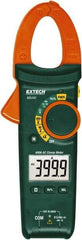 Extech - MA440, CAT III, Digital Auto Ranging Clamp Meter with 1.18" Clamp On Jaws - 600 VAC/VDC, 400 AC Amps, Measures Voltage, Capacitance, Current, Frequency, Resistance - Caliber Tooling