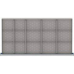 LISTA - 15-Compartment Drawer Divider Layout for 3.15" High Drawers - Caliber Tooling