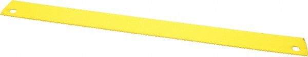 Starrett - 12" Long, 10 Teeth per Inch, Bi-Metal Power Hacksaw Blade - Toothed Edge, 1-1/8" Wide x 0.05" Thick - Caliber Tooling