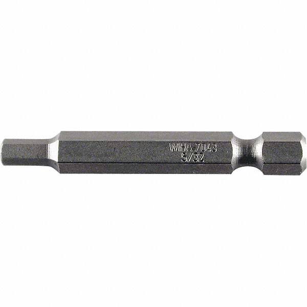 Wiha - 1/8" Power Bit - 1/4" Drive, 2" OAL - Caliber Tooling