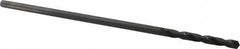 Hertel - 0.397" Diam, 12" OAL Oxide High Speed Steel Aircraft Extension Drill Bit - 135° Point Angle - Caliber Tooling