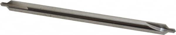 Hertel - #3 Plain Cut 82° Incl Angle Solid Carbide Combo Drill & Countersink - Caliber Tooling