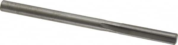 Hertel - 0.1865" Solid Carbide 4 Flute Chucking Reamer - Straight Flute, 0.1865" Straight Shank, 7/8" Flute Length, 2-3/4" OAL - Caliber Tooling