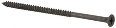 Value Collection - #10, 4" OAL, Phillips Drive Bugle Head, Steel Drywall Screws - Black Phosphate Finish, Grade 1018 - Caliber Tooling