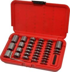 SPI - 36 Piece, 0.05 to 1", Steel Spacer Block Set - Round, 0.0001" Tolerance - Caliber Tooling