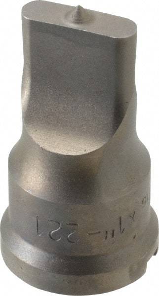 Cleveland Steel Tool - 5/16 Inch Wide Oblong Ironworker Punch - 1-7/32 Inch Body Diameter, 1-3/8 Inch Head Diameter, 2-3/8 Inch Overall Length - Caliber Tooling