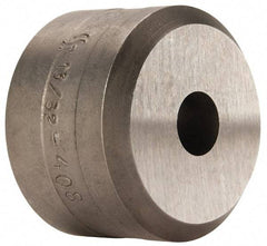 Cleveland Steel Tool - 13/32 Inch Diameter Round Ironworker Die - 1-1/2 Inch Head Diameter, 1 Inch Head Height - Caliber Tooling