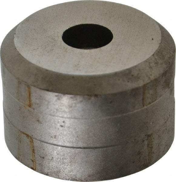 Cleveland Steel Tool - 7/16 Inch Diameter Round Ironworker Die - 1-1/2 Inch Head Diameter, 1 Inch Head Height - Caliber Tooling