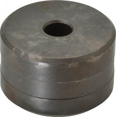 Cleveland Steel Tool - 9/32 Inch Diameter Round Ironworker Die - 1-13/16 Inch Head Diameter, 1-1/8 Inch Head Height - Caliber Tooling