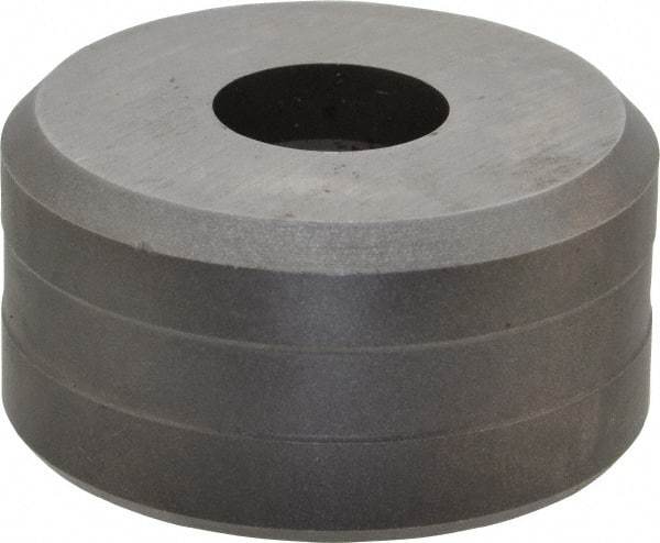 Cleveland Steel Tool - 23/32 Inch Diameter Round Ironworker Die - 2 Inch Head Diameter, 1 Inch Head Height - Caliber Tooling