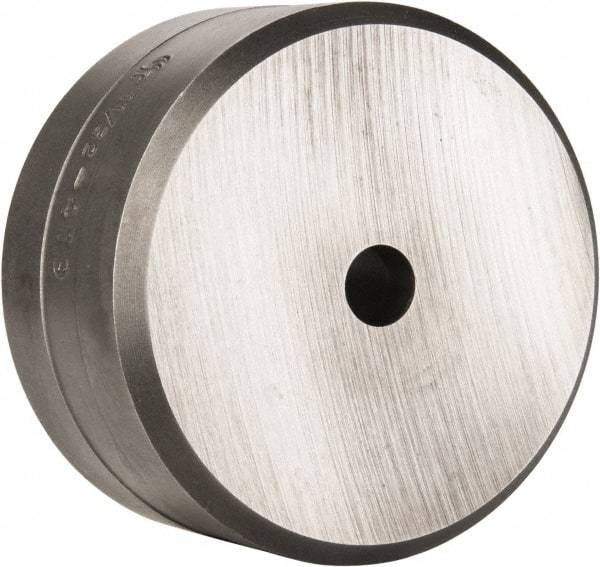 Cleveland Steel Tool - 11/32 Inch Diameter Round Ironworker Die - 2-3/8 Inch Head Diameter, 1-1/4 Inch Head Height - Caliber Tooling