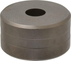 Cleveland Steel Tool - 11/16 Inch Diameter Round Ironworker Die - 2-3/8 Inch Head Diameter, 1-1/4 Inch Head Height - Caliber Tooling