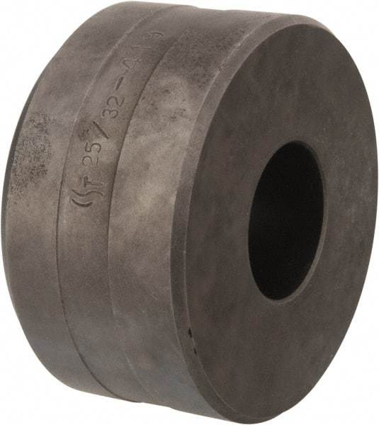 Cleveland Steel Tool - 25/32 Inch Diameter Round Ironworker Die - 2-3/8 Inch Head Diameter, 1-1/4 Inch Head Height - Caliber Tooling