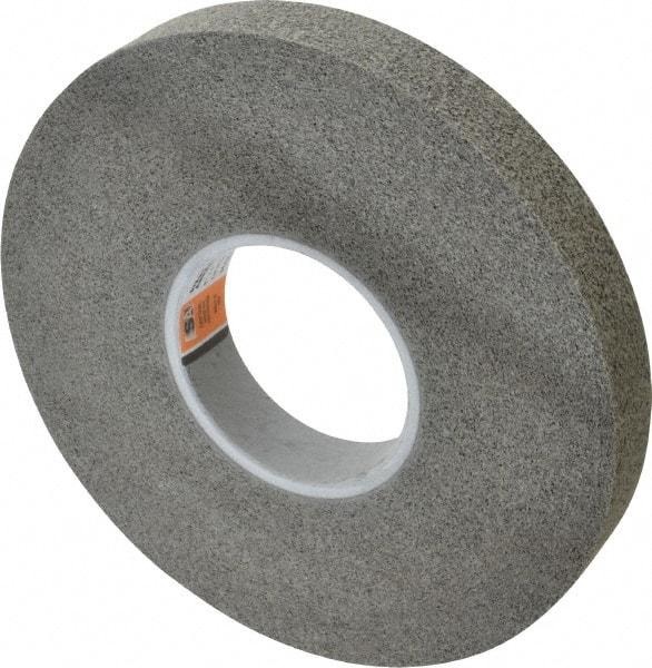 Standard Abrasives - 8" Diam, 1" Face Width, 3" Center Hole, Fine Grade, Silicon Carbide Deburring Wheel - Convolute, Density 9 Grade, 8,000 RPM - Caliber Tooling