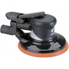 Dynabrade - 12,000 OPM, 18 CFM Air Consumption, Palm Air Orbital Sander - Round Pad, 1/4 NPT Inlet - Caliber Tooling