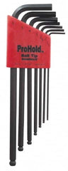 Bondhus - 7 Piece T-Handle Ball End Hex Key Set - Caliber Tooling