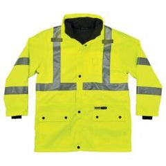 8385 3XL LIME 4-IN-1 JACKET - Caliber Tooling