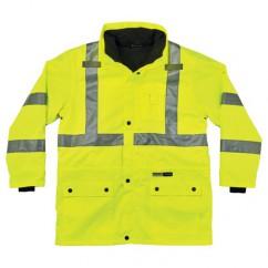 8385 4XL LIME 4-IN-1 JACKET - Caliber Tooling