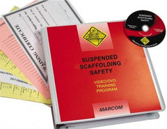 Marcom - Suspended Scaffolding Safety, Multimedia Training Kit - 20 Minute Run Time DVD, English and Spanish - Caliber Tooling