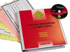 Marcom - OSHA Recordkeeping for Employees, Multimedia Training Kit - 14 Minute Run Time DVD, English and Spanish - Caliber Tooling