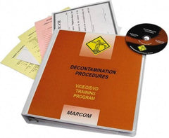 Marcom - Decontamination Procedures, Multimedia Training Kit - 16 min Run Time DVD, English & Spanish - Caliber Tooling