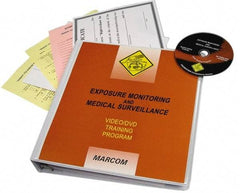 Marcom - Exposure Monitoring & Medical Surveillance, Multimedia Training Kit - 20 min Run Time DVD, English & Spanish - Caliber Tooling