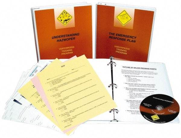 Marcom - Emergency Response: Awareness Training Series, Multimedia Training Kit - DVD, 2 Courses, English & Spanish - Caliber Tooling