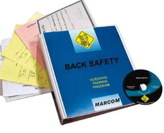 Marcom - Back Safety, Multimedia Training Kit - 21 Minute Run Time DVD, English and Spanish - Caliber Tooling