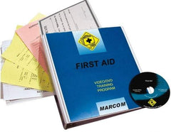 Marcom - First Aid, Multimedia Training Kit - 13 Minute Run Time DVD, English and Spanish - Caliber Tooling