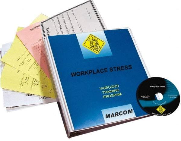 Marcom - Workplace Stress, Multimedia Training Kit - 13 Minute Run Time DVD, English and Spanish - Caliber Tooling