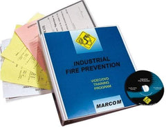 Marcom - Industrial Fire Prevention, Multimedia Training Kit - 22 Minute Run Time DVD, English and Spanish - Caliber Tooling