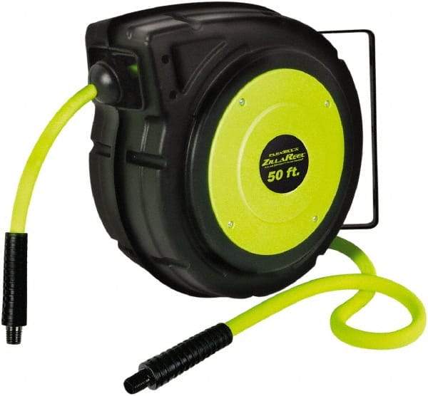 Legacy - 50' Spring Retractable Hose Reel - 150 psi, Hose Included - Caliber Tooling