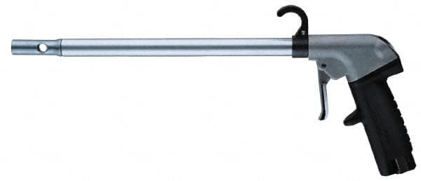 Guardair - 120 Max psi High Power Venturi Nozzle Pistol Grip Blow Gun - 3/8 NPT, 48" Tube Length, Aluminum - Caliber Tooling