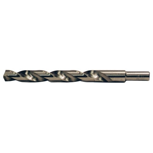 13/32 RHS / RHC HSS-CO 8% (M42) 135 Degree Split Point Cobalt Heavy Duty Jobber Length Drill - Straw / Gold Oxide